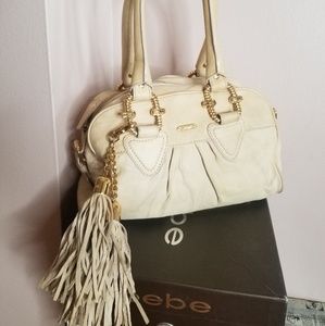Just Cavalli beige leather bag